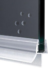 Guarnizione Box Doccia con Gocciolatoio Profilo Orizzontale Vetro 6mm 8mm 100 cm