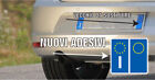 4 PEZZI ADESIVI TARGA AUTO ITALIANA ITALIA EUROPA EUROPEA ANTERIORE E POSTERIORE