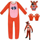 Kinder Halloween Five Nights at Freddy s Cosplay Kostüm Party Bodysuit+Headgear
