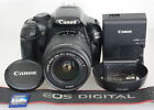 Canon EOS 1100D 12MP Digital SLR, Canon 18-55mm Lens, Charger, Working & Usable