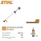 Decespugliatore STIHL FS 55 R - Motore 2 MIX - (OMAGGIO olio STIHL 100ml)