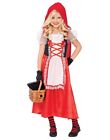Little Red Riding Hood Red Cape Story Fairytale Book Week Girls Costume  S