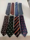 Set Di 8 Cravatte Alta Moda Italia Cravatta di seta