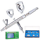 Original FENGDA Precise Airbrush Double Dual Action 0,5mm Gravity Feed 3 Cups