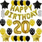 Palloncini decorazioni compleanno 20 compleanno 20 anni set 39 pz.