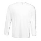 Fruit of the Loom Longsleeve Valueweight Maniche Lunghe Manica Lunga T-Shirt
