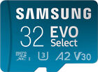 Scheda di Memoria Micro SD SDXC Class 10 Samsung EVO Select 32 64 128 256 512 GB