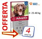 ADVANTIX Bayer - Antiparassitario per cani da 25-40 kg →  4 / 6 / 8 / 12 pipette