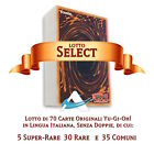 Yu-Gi-Oh! Lotto Yugioh 70 Carte Lingua ITALIANA (Segrete Ultra Super Rare Ecc.)