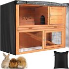 Skyour Indoor Outdoor Rabbit Hutch Cover 4ft Pet Rabbit Cage Dust Cover