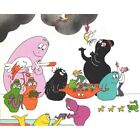 Cialda In Ostia Barbapapa  Cartoon  Torta Decorazioni Feste Dischi Commestibile