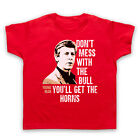 BREAKFAST CLUB DON T MESS WITH BULL YOU LL GET HORNS KIDS CHILDS T-SHIRT