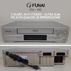 🚨VIDEOREGISTRATORE VHS FUNAI 25A-450 LETTORE VCR CASSETTE VINTAGE FUNZIONANTE