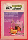 Paginetta Pubblicitaria Advertising 1985 Panettone BAULI
