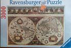 Puzzle Ravensburger 3000 pezzi Antico Mappamondo del 1665
