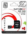 (TG. 32GB) Micro SD Card MAGIX HD Series Class10 V10 + SD Adapter UP to 80MB/s (