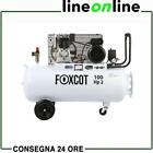 Compressore aria 100 litri Foxcot FL100 10 bar bicilindrico