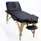 Lettino massaggio portatile 3 zone lettini da massaggio in legno da trasporto