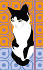 Pop art cat (gatto in bianco e nero). Agenda 2023 - AA.VV.