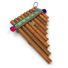 Pan Pipes Peruvian Bamboo Wooden Flutes Hand Made Fair Trade PanPipes Antara
