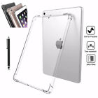 Clear TPU Soft Silicone Gel Case Back Cover For iPad Pro Mini 2 3 4 5 6 Air3 Pro