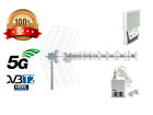 KIT FRACARRO ANTENNA  BLU10HD 5G UHF 40dB + AMPLIFICATORE  3 IN T2  + ALIMENT.