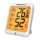 ThermoPro TP53 Termometro Igrometro Interno Misuratore di Umidità e Temperatu...