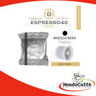80 Capsule Caffe Compatibili Illy Iperespresso Espresso Miscela Nera Barbaro