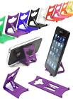 iPhone 3G 3GS 4G 4S 5 6 Holder PURPLE Folding Travel iClip Desk Stand Rest: