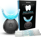 EASY SMILE - Kit Sbiancante Denti Professionale Con Lampada LED 32X - 3 Gel Sbia