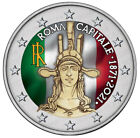 2 EURO COMMEMORATIVA ITALIA 2021 - ROMA CAPITALE - 1871/2001 - FDC - COLORATO