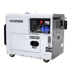 Generatore di Corrente Diesel Hyundai 65247 Silenziato 6 kW - DHY 8000 se
