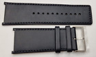Cinturino originale Calvin Klein cuoio nero mm30x24 fibbia mm28 n.o.s.