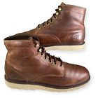 Timberland Mens Chukka Boots Brown Leather Ankle Bradstreet Lightweight UK 6.5