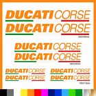 Kit Ducati Corse adesivi prespaziati + tricolore carena codone serbatoio