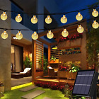 Catena Luminosa Esterno Solare, 50 LED Impermeabile Luci Stringa Solare per Casa
