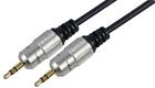 0.5m 3.5mm Stereo Jack to Jack Audio OFC Cable Professional AUX TRS Lead 50cm