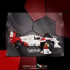 TECA IN PLEXIGLASS ACRILICO-SHOWCASE-TECA LEGO 10330-McLaren MP4/4 e Ayrton Senn