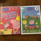 Peppa Pig Princess Peppa & Sir George The Brave And Champion Daddy Pig DVDs