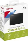 HARD DISK ESTERNO 2,5" USB 4000GB(4TB) TOSHIBA (HDTB540EK3CA) CANVIO BASIC BLACK