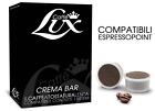 100 Capsule Caffe Lux Crema Bar Compatibili Sistemi Lavazza Espresso Point