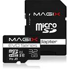 (TG. 32GB) Magix Scheda MicroSD Card EVO Series Classe10 V10 + Adattatore SD, Ve