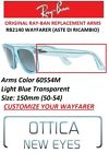 Original Replacement Arms RB2140 Ray-Ban WAYFARER Light Blue Aste Ricambio 6055