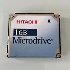 Hitachi 1GB Microdrive Model Dscm-11000 Compact Flash CF + Type 2