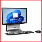 All In One PC Computer Lot 22" FHD AIO i5 Quad Core CPU Up to 4TB SSD Windows 11