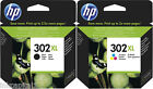HP N 302XL Nero e Colore Multipack Originale OEM Cartucce Getto D Inchiostro