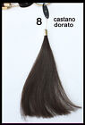 Extension Clip capelli veri SEISETA Fascia con 3 clip larga 12 lunga 55 cm Remy