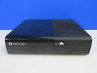 WORKING microsoft XBOX 360 E SLIM black 250GB CONSOLE ONLY VIDEO GAME