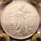 Moneta 2 Lire 1911 Cinquantenario, Vitt. Emanuele III, Perizia BB/SPL, Rif. 5082