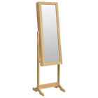 AX Mobiletto Specchio LED Illuminato Portagioie 42x38x151.5cm 2Cassetti + 353261